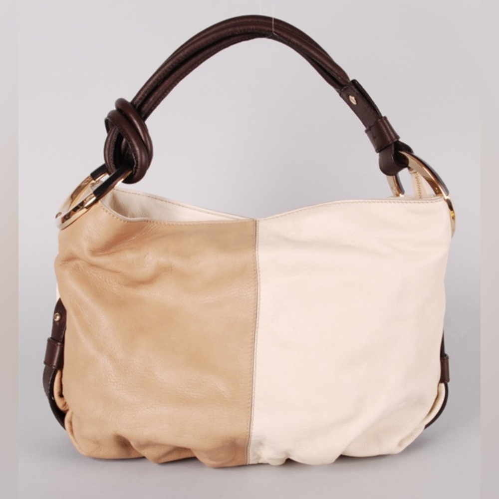 Escada Double Colored Hobo Bag